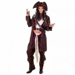 Mens Deluxe Caribbean Pirate Costume 6 Mens Deluxe Caribbean Pirate Costume -Morphsuits Sales Shop m1 2 6 2623