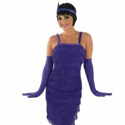 Womens 20s Purple Flapper Dress Costume -Morphsuits Sales Shop m1 2 7 2751 1