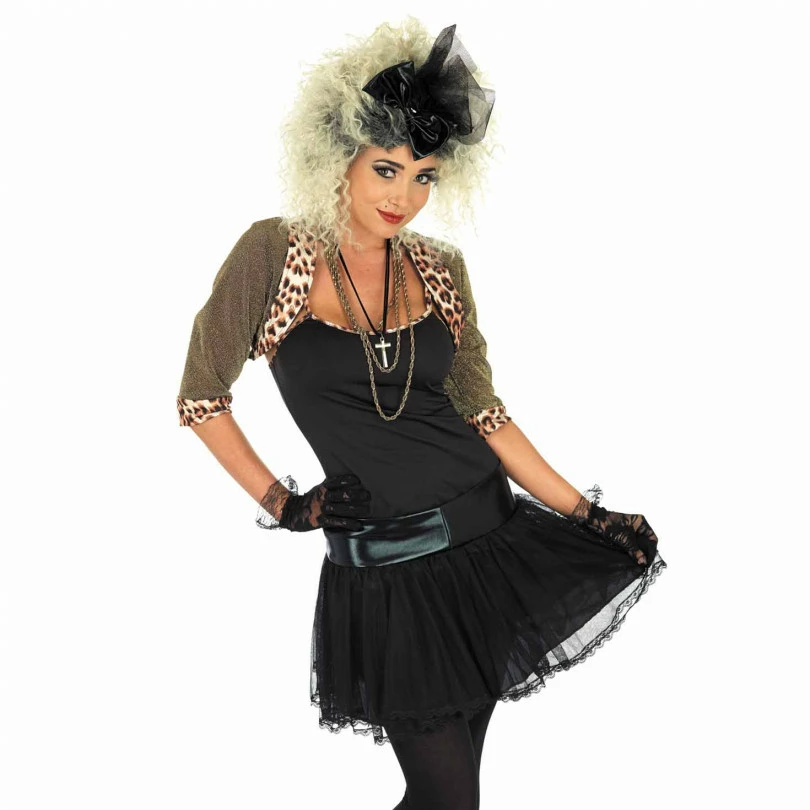 Womens 80s Pop Star Costume 3 Womens 80s Pop Star Costume
