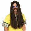 Long Brown Hippie Wig 1 Long Brown Hippie Wig -Morphsuits Sales Shop m1 2 8 2862