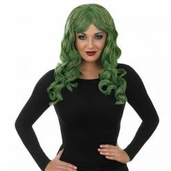 Green Temptress Wig