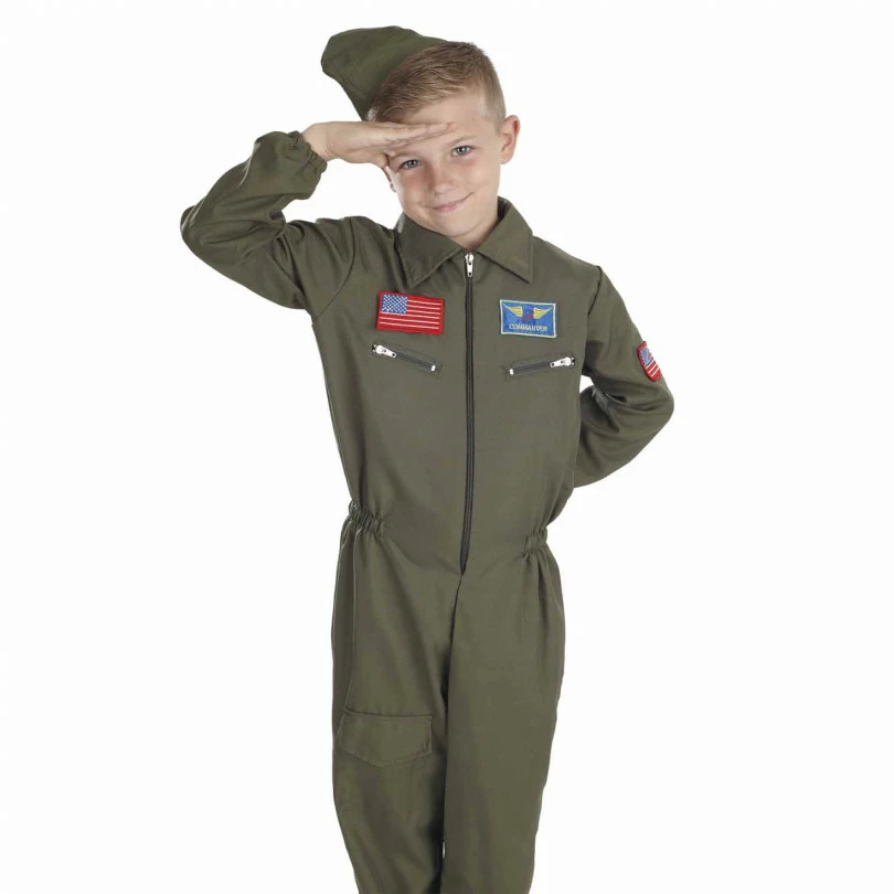 Kids Fighter Pilot Costume 4 Kids Fighter Pilot Costume - Image 2
