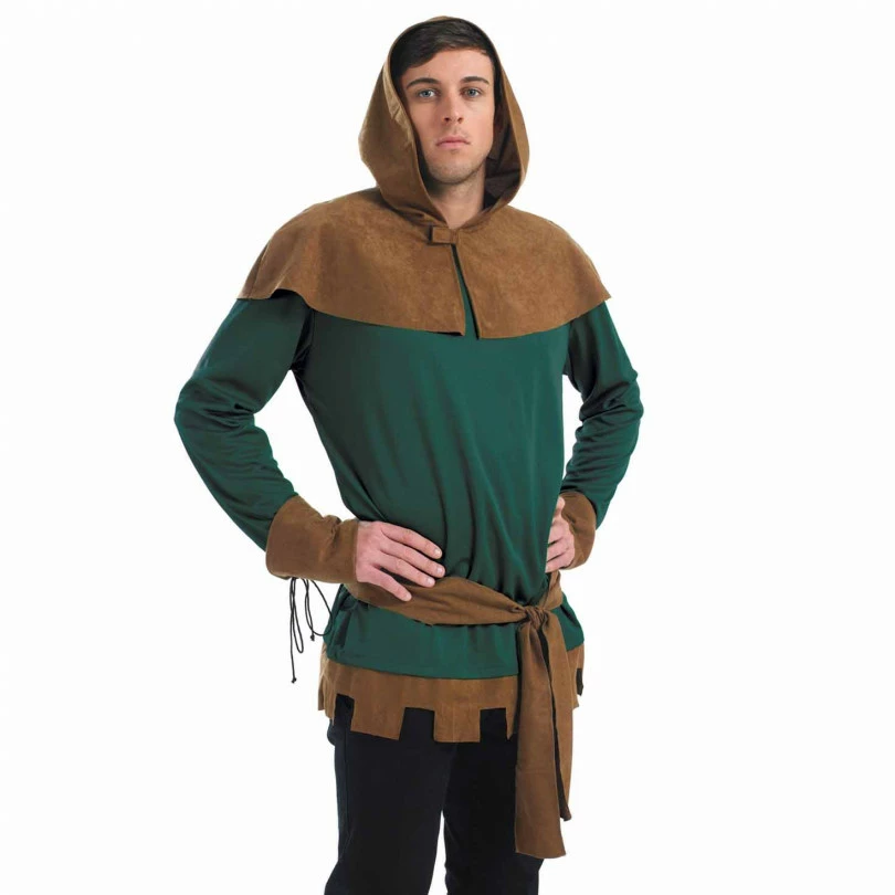 Mens Sherwood Forest Thief Costume 5 Mens Sherwood Forest Thief Costume - Image 3