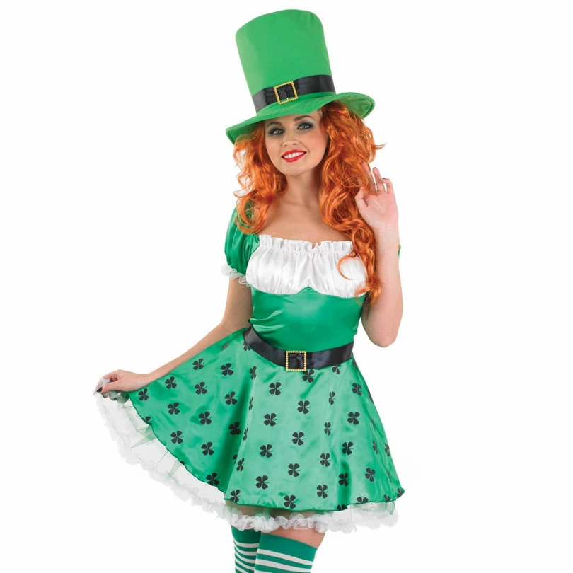 Womens Sexy Leprechaun Costume 5 Womens Sexy Leprechaun Costume - Image 3