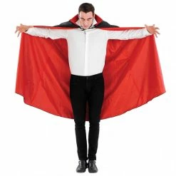 Unisex Velour Vampire Cape