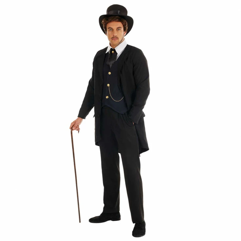 Mens Victorian Suit Costume 4 Mens Victorian Suit Costume - Image 2