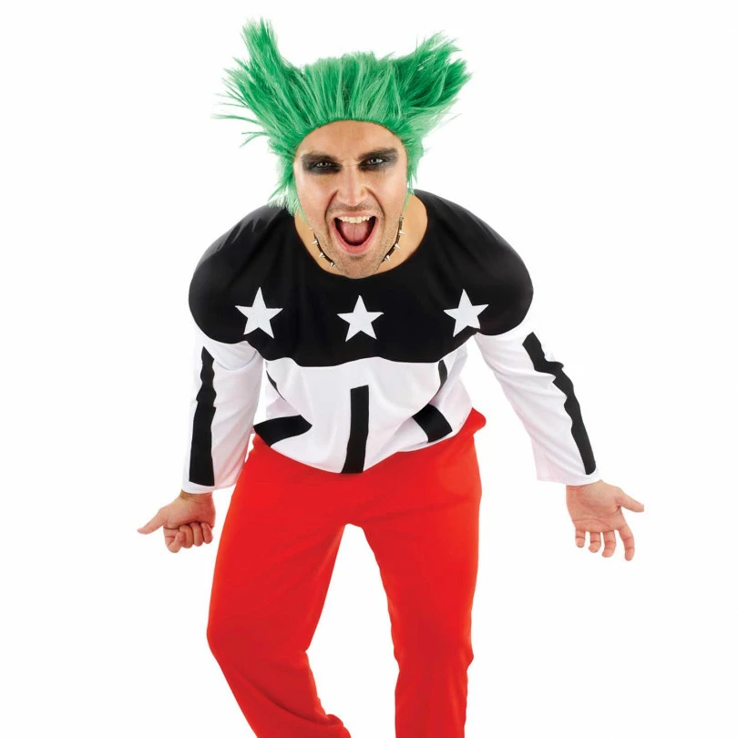 Mens 90s Rave Firestarter Costume 5 Mens 90s Rave Firestarter Costume - Image 3
