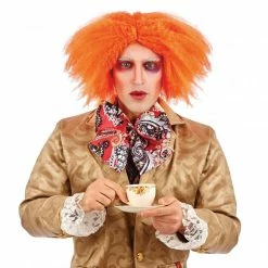 Ginger Curly Hatter Wig