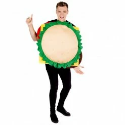 Adult Cheese Burger Costume