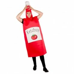 Adult Ketchup Costume