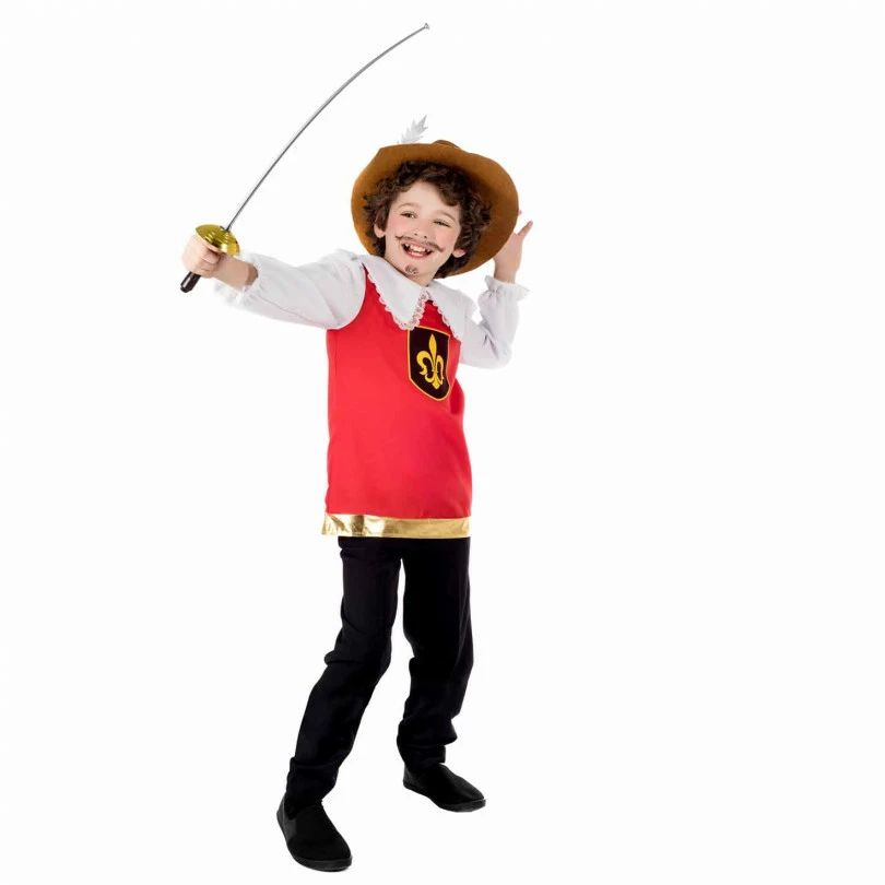 Kids Musketeer Costume 4 Kids Musketeer Costume - Image 2