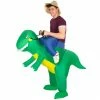 T-Rex Ride On Inflatable Costume -Morphsuits Sales Shop m1 a d adult t rex ride on inflatable 1