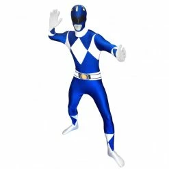 Blue Power Rangers Morphsuit -Morphsuits Sales Shop m1 b l blue power rangers morphsuit 3 us