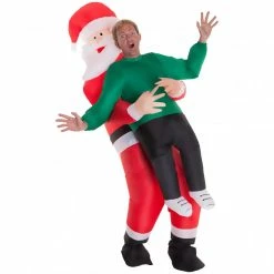 Giant Santa Pick Me Up Inflatable Costume -Morphsuits Sales Shop m1 i m img 4088