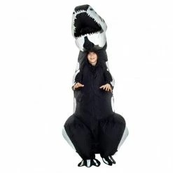 Kids Giant T-Rex Skeleton Inflatable Costume -Morphsuits Sales Shop m1 k i kids giant t rex skeleton inflatable costume 3