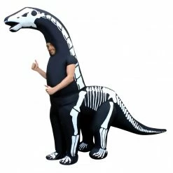 Giant Skeleton Diplodocus Inflatable Costume