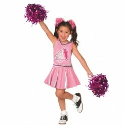 Kids Pink Cheerleader Costume -Morphsuits Sales Shop m1 m c mckcp girls pink cheerleader costume