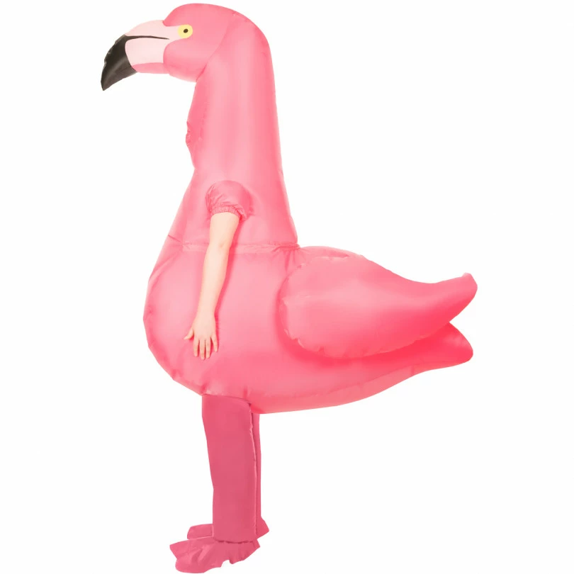 Kids Flamingo Inflatable Costume 4 Kids Flamingo Inflatable Costume - Image 2