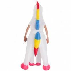 Kids Giant Unicorn Inflatable Costume -Morphsuits Sales Shop m1 m c mckgiun 4 baack hi