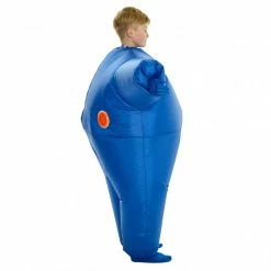 Kids Blue Inflatable Megamorph -Morphsuits Sales Shop m1 m c mckibl 4
