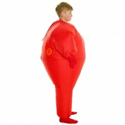Kids Red Inflatable Megamorph -Morphsuits Sales Shop m1 m c mckire 4