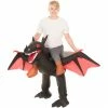 Kids Black Ride On Dragon Inflatable Costume -Morphsuits Sales Shop m1 m c mckroibd 1