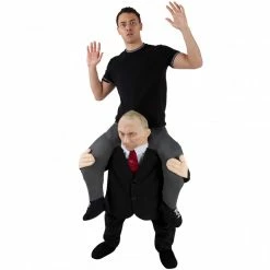 Comrade Piggyback Costume -Morphsuits Sales Shop m1 m c mcpbco cut5 front