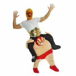 Wrestler Piggyback Costume -Morphsuits Sales Shop m1 m c mcpbwr 5