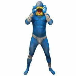Jaw Dropper Orc Morphsuit - Blue -Morphsuits Sales Shop m1 m l mlorb
