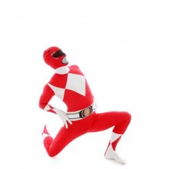 Red Power Rangers Morphsuit -Morphsuits Sales Shop m1 r e red power rangers morphsuit 3