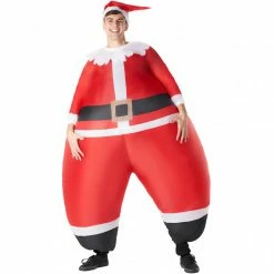 Santa Bouncer Inflatable Costume -Morphsuits Sales Shop m1 s a santa bouncer front mcbisa 2 1