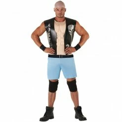Mens Stone Cold Steve Austin WWE Wrestler Costume 5 Mens Stone Cold Steve Austin WWE Wrestler Costume -Morphsuits Sales Shop m1 s t stone cold steve austin 1