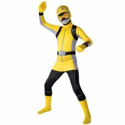 Kids Yellow Beast Morpher Power Ranger Morphsuit -Morphsuits Sales Shop m1 y e yellow beast power ranger kids dsc3844 2