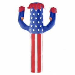 Mens Inflatable Wavy Arm Guy USA Costume -Morphsuits Sales Shop mcgiuswm usa wavy arm guy adult back