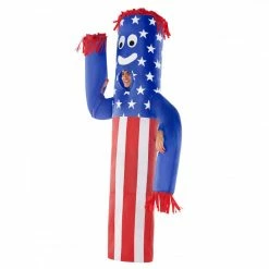 Mens Inflatable Wavy Arm Guy USA Costume -Morphsuits Sales Shop mcgiuswm usa wavy arm guy adult secondary 01