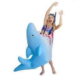 Man Eating Shark Inflatable Costume -Morphsuits Sales Shop mcimes man eating shark adult secondary 01