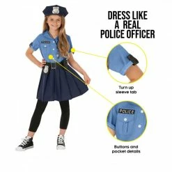 Kids Blue Police Costume 11 Kids Blue Police Costume -Morphsuits Sales Shop mckbp kids police blue4
