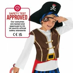 Kids Blue Stripe Pirate Costume 15 Kids Blue Stripe Pirate Costume -Morphsuits Sales Shop mckbsp pirate blue kids feature4