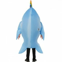 Kids Giant Narwhal Inflatable Costume -Morphsuits Sales Shop mckgina narhwaal inflatable kids secondary 2
