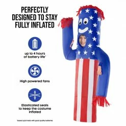 Kids Inflatable Wavy Arm Guy USA Costume 13 Kids Inflatable Wavy Arm Guy USA Costume -Morphsuits Sales Shop mckiuswm usa wavy arm guy kids feature 01
