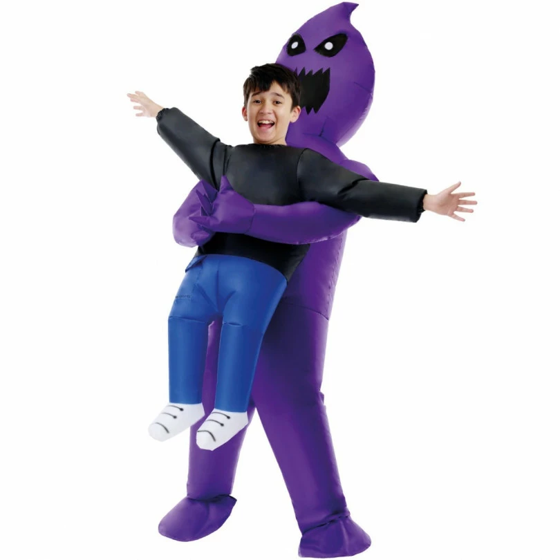 Kids Light Up Ghoul Pick Me Up Inflatable Costume 3 Kids Light Up Ghoul Pick Me Up Inflatable Costume