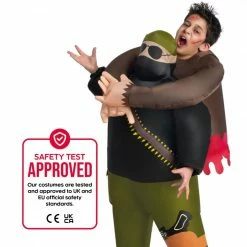Kids Zombie Pick Me Up Inflatable Costume -Morphsuits Sales Shop mckpizh zombie hunter pick me up feature 3