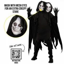 Kids Two Headed Ghoul Costume -Morphsuits Sales Shop mcktgh two headed ghoul kids feature 2