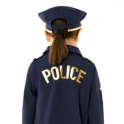 Kids US Cop Sergeant Costume 13 Kids US Cop Sergeant Costume -Morphsuits Sales Shop mckups us police cop kids back closeup