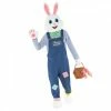 Mens Easter Bunny Costume With Dungarees -Morphsuits Sales Shop mcmdebm bunny dungarees 01