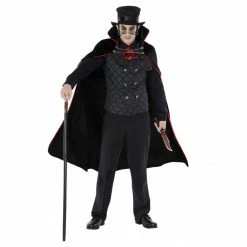 Men's Jack The Ripper Costume -Morphsuits Sales Shop mcmjr jack the ripper feature secondary