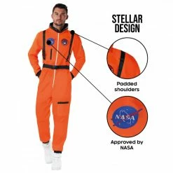 Men's Orange Astronaut Costume -Morphsuits Sales Shop mcmoa astronaut orange4