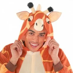 Mens Giraffe Onesie Costume 12 Mens Giraffe Onesie Costume -Morphsuits Sales Shop mcmog giraffe onesie adult closeup