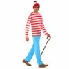 Mens Striped Wanderer Costume -Morphsuits Sales Shop mcmsw wheres wally 01