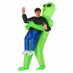 Pick Me Up Alien Inflatable Costume -Morphsuits Sales Shop mcpial alien pick me up adult secondary 1